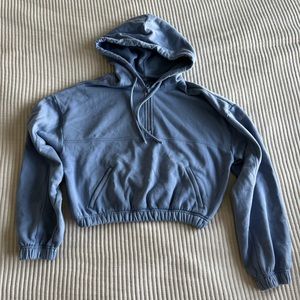 Alo Cropped Hoodie - Small